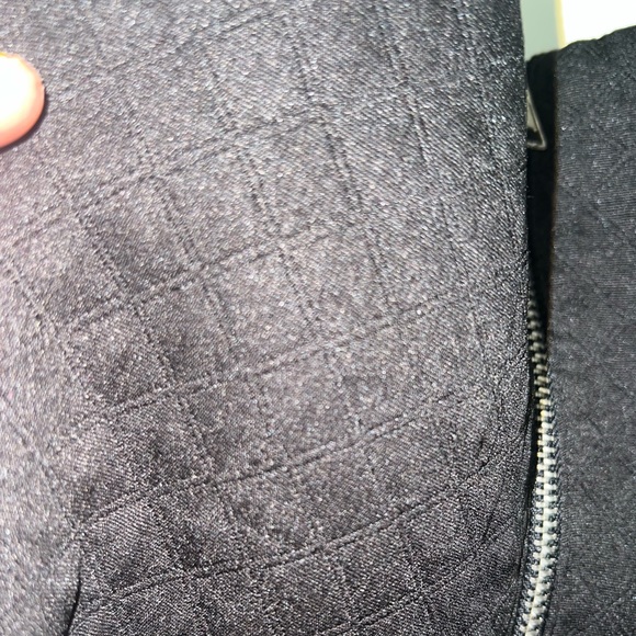 Akira Chicago Bronx Patent Vegan Leather Crop Top - Picture 9 of 13